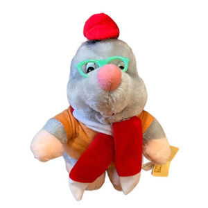 Edgar Mole Once Upon A Forest Vntg 1993 20th Century Fox Beta Toys Plush w/ tags